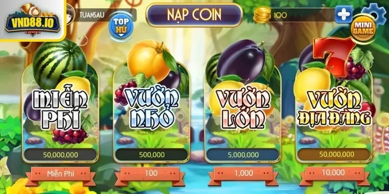 Nổ Hũ Hoa Quả - Game Quay Hũ Đầy Màu Sắc Và Phần Thưởng 2 Cơ chế quay hũ ở game đơn giản dễ thực hiện