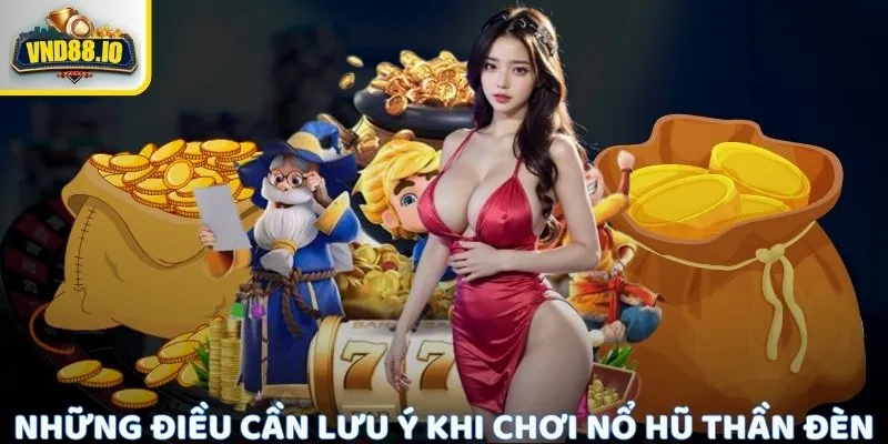 Nổ Hũ Thần Đèn - Cách Quay Trúng Độc Đắc Dễ Nhất 2025 3 Những điều cần lưu ý khi chơi Nổ Hũ Thần Đèn